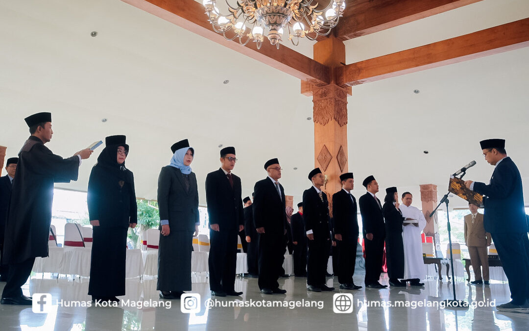 Wali Kota Magelang: Promosi dan Mutasi Jabatan adalah Bagian “Tour of Duty”