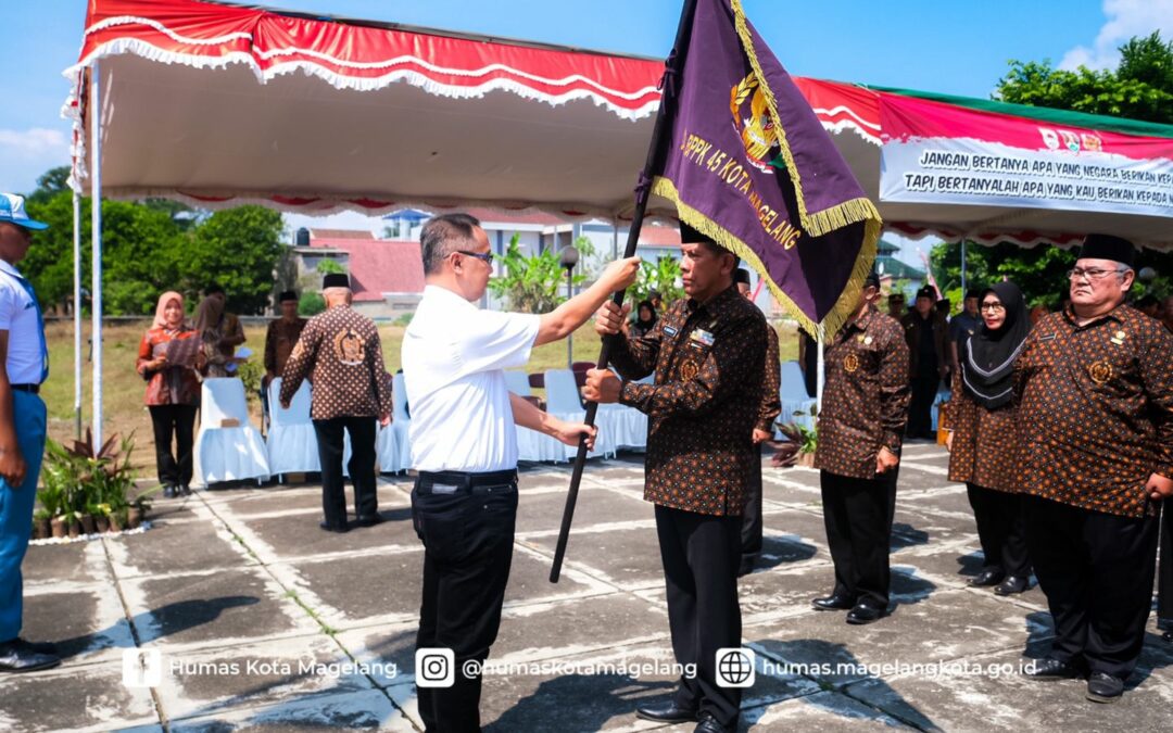 Pengurus DHC Kejuangan 45 Kota Magelang Dilantik di TMP Giri Dharmoloyo 2