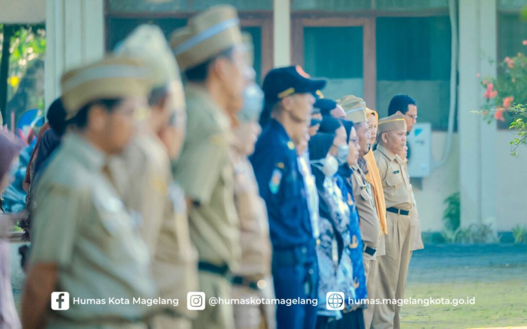 Upacara Harkitnas 2023, Wali Kota Magelang Ingatkan ASN Harus Sederhana