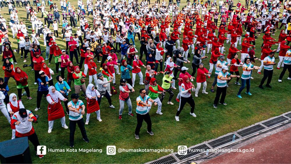 Ribuan Warga Kota Magelang Meriahkan HAORNAS ke-40