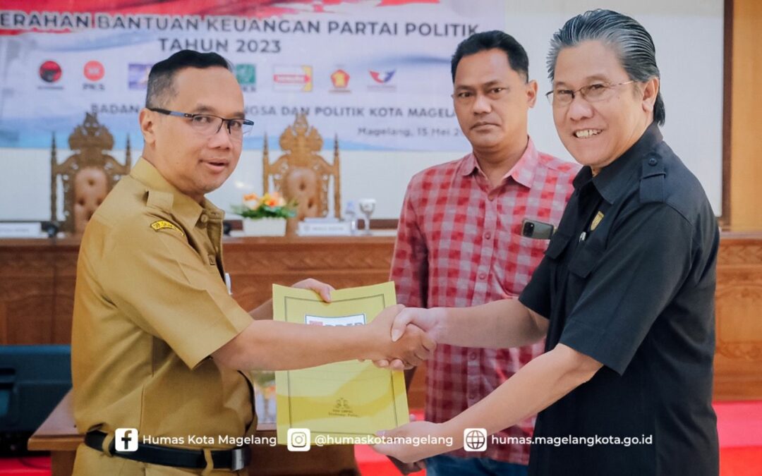 Pemkot Magelang Berikan Bantuan Keuangan Parpol