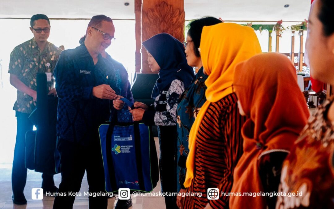 Deteksi Dini Stunting, Pemkot Magelang Bagikan Antropometri Kit ke Seluruh Posyandu