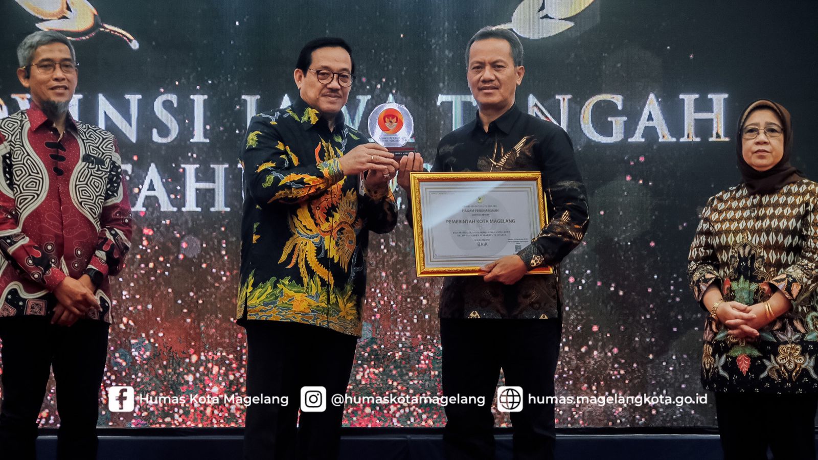 Kota Magelang Raih Anugerah Meritokrasi 2022 dari KASN
