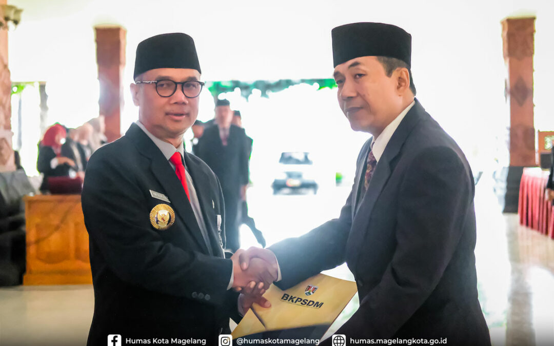 Sekda Kota Magelang Resmi Dijabat Hamzah Kholifi