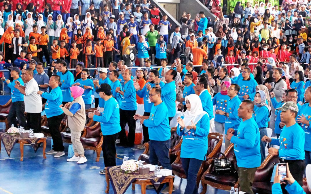 Ribuan Anak Kota Magelang Bergembira Peringati HAN ke-40