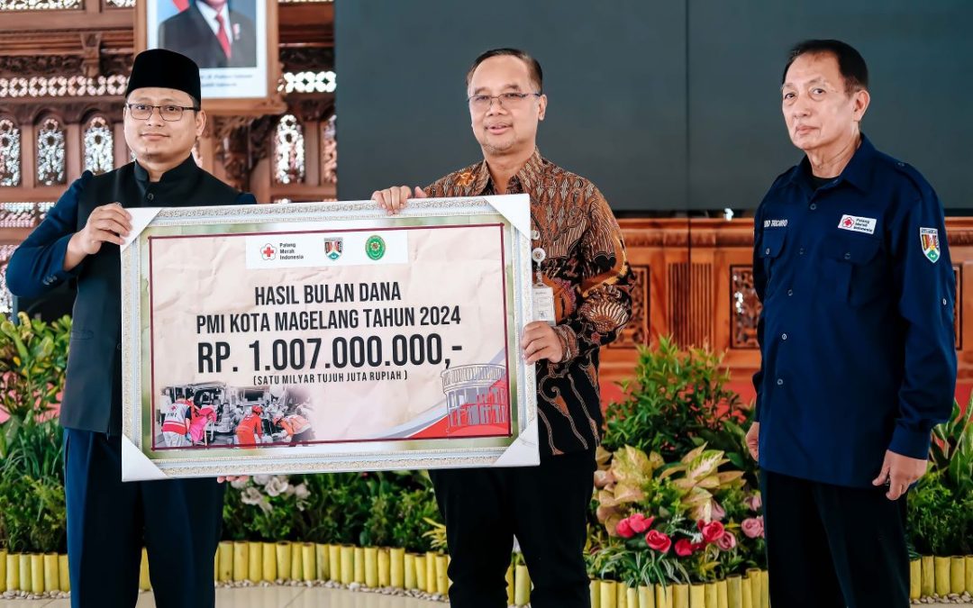 Bulan Dana PMI Kota Magelang 2024 Capai Lebih dari Rp 1 Miliar