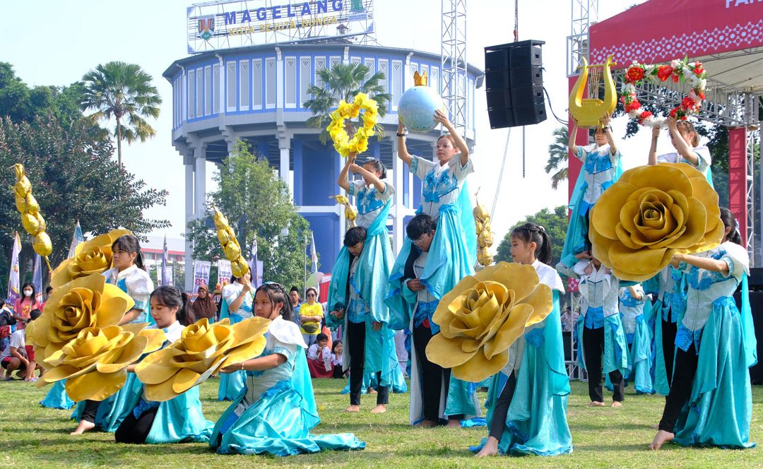 Pawai dan Festival Kebangsaan Meriahkan Harlah Pancasila 2024 di Kota Magelang