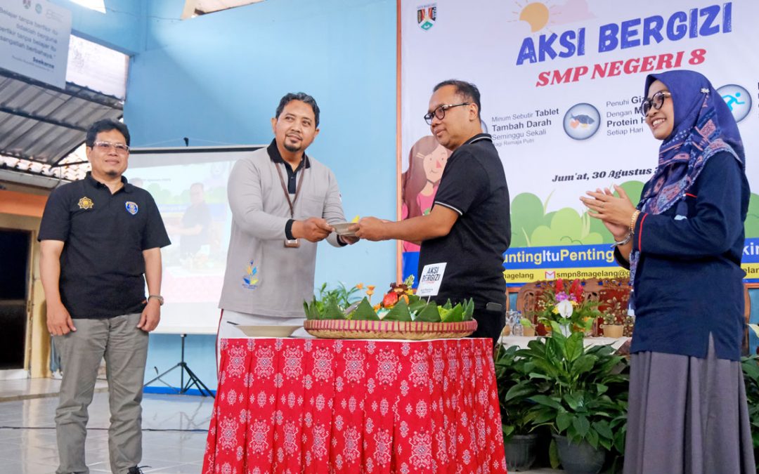 GABS Sukses Digelar, Siswa-Siswi di Kota Magelang Sarapan Sehat Bersama dan Minum Tablet Tambah Darah