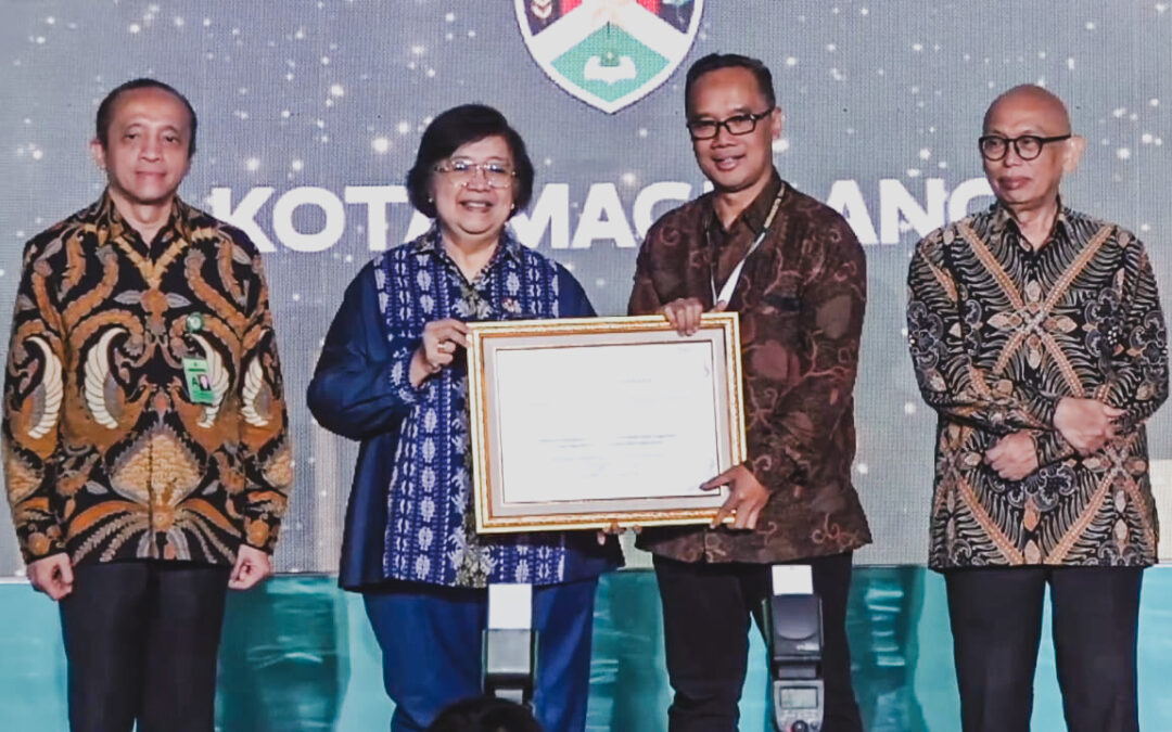 Kota Magelang Terima Penghargaan Nirwasita Tantra 2022