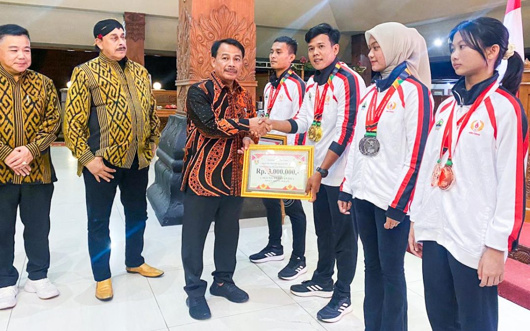 Atlet Kota Magelang Peraih Medali PON ke XXI Dapat Bonus