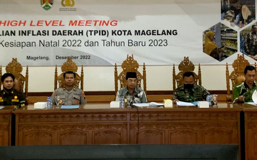 Jelang Natal dan Tahun Baru 2023, TPID Gelar Rakor Bahas Inflasi di Kota Magelang