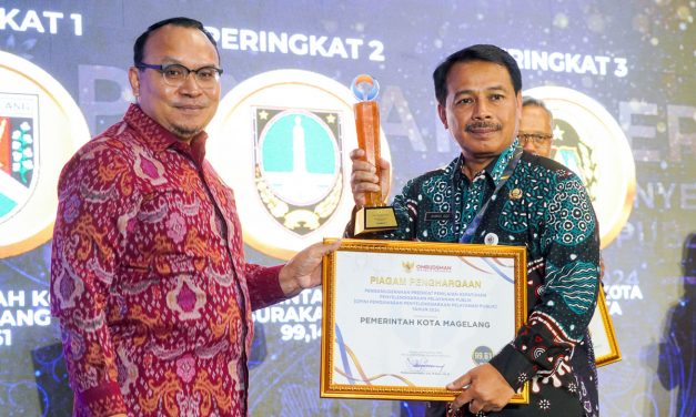 3 Tahun Berturut-turut, Pemkot Magelang Sukses Peringkat 1 Nasional Kepatuhan Penyelenggaraan Pelayanan Publik 2024