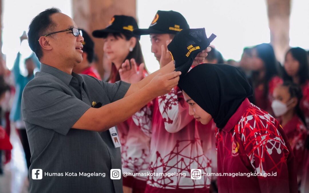 Dokter Aziz Melepas 193 Atlet Kontingen Kota Magelang Berlaga di Porprov Jateng XVI